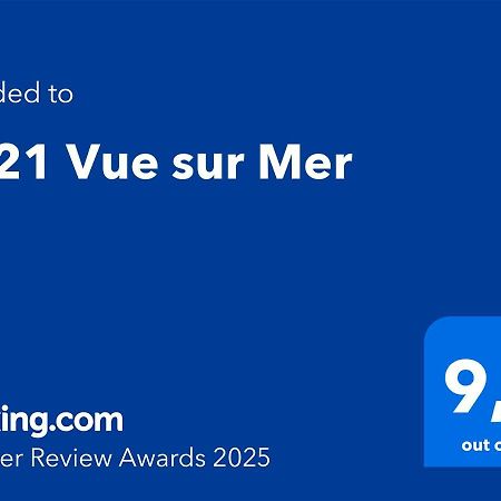 Le 21 Vue Sur Mer 콩카르노 외부 사진