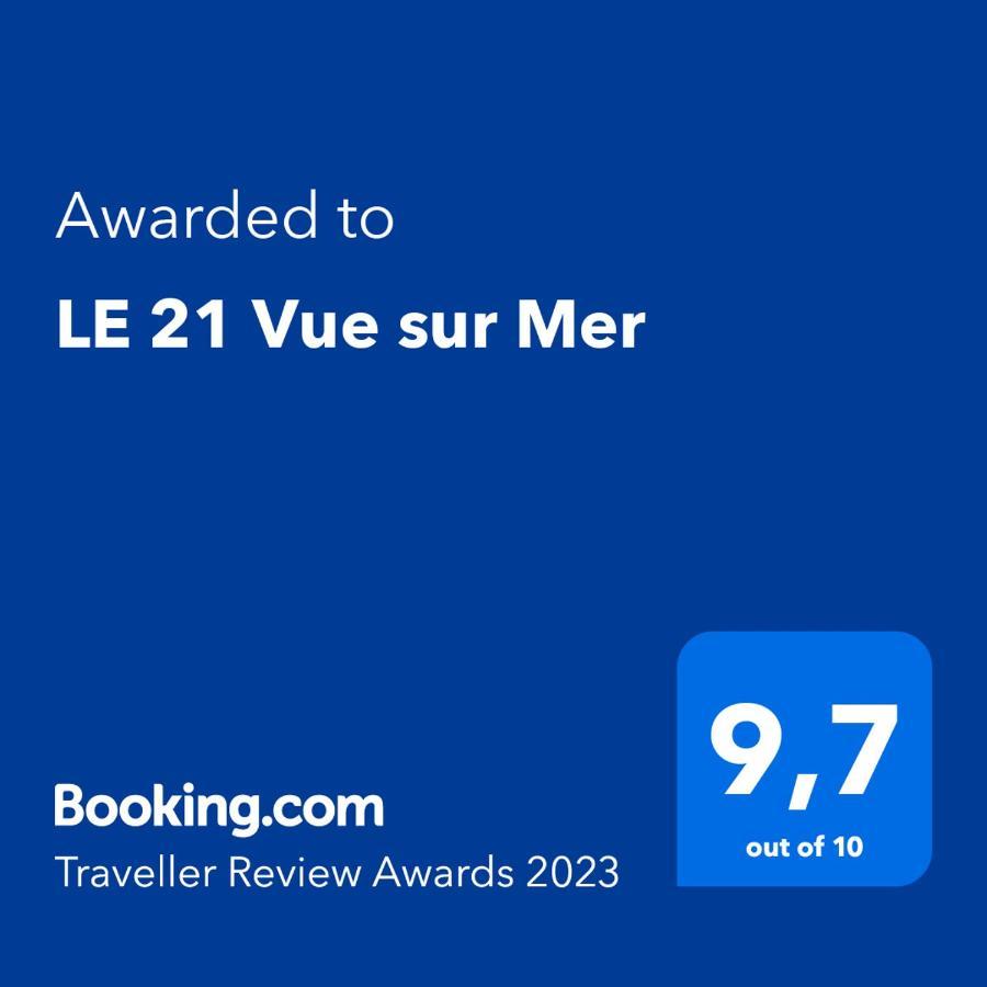 Le 21 Vue Sur Mer 콩카르노 외부 사진