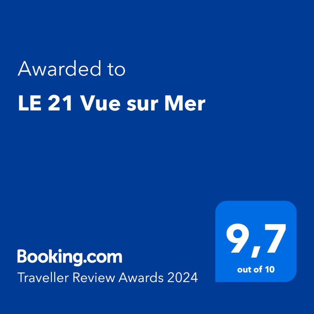 Le 21 Vue Sur Mer 콩카르노 외부 사진