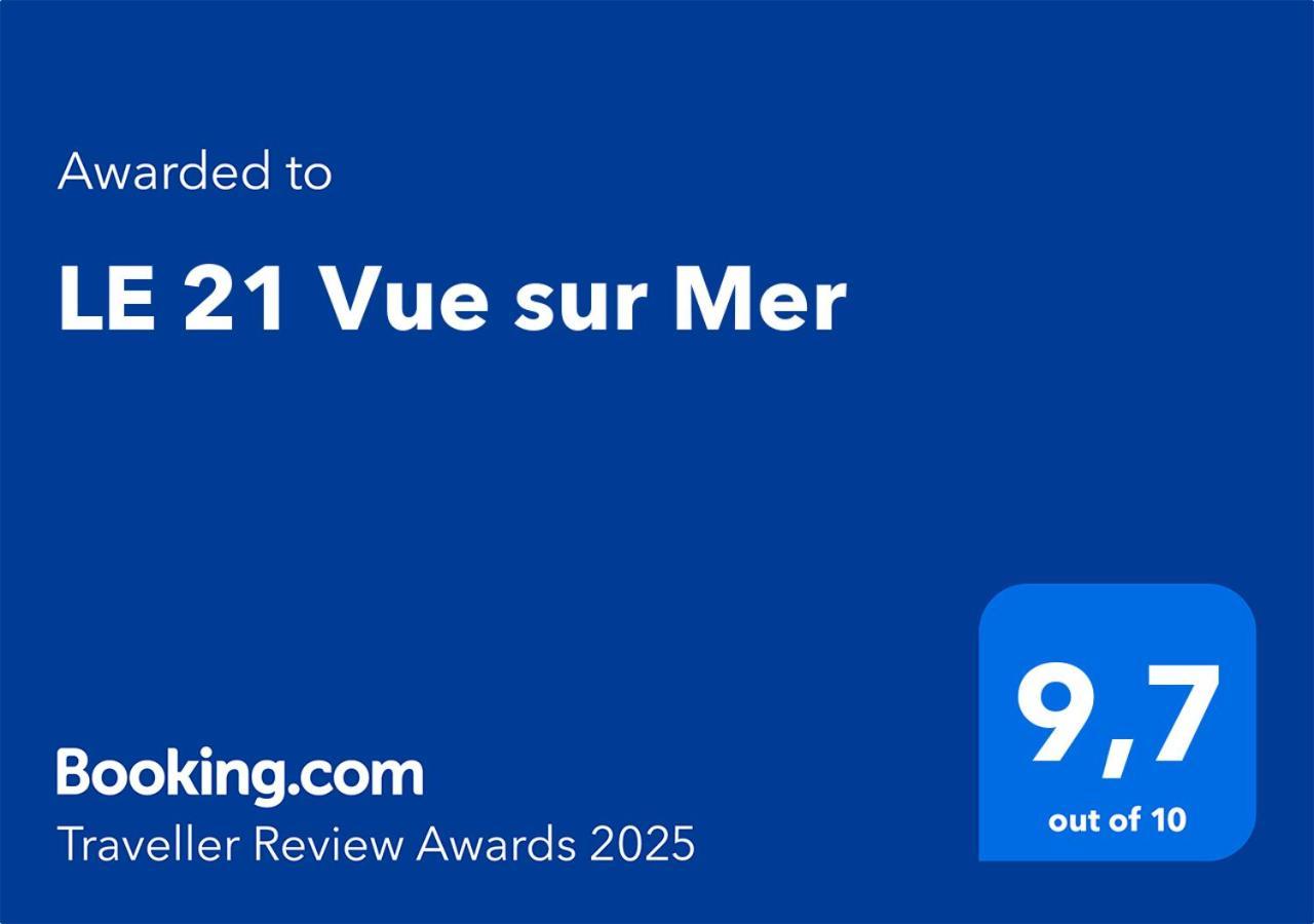 Le 21 Vue Sur Mer 콩카르노 외부 사진
